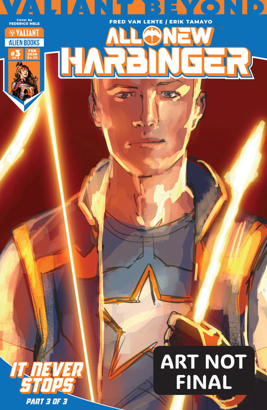 03/25/2026 Valiant Beyond: All-New Harbinger #6--It Never Stops #3 Variant B (Mele) IDW Publishing