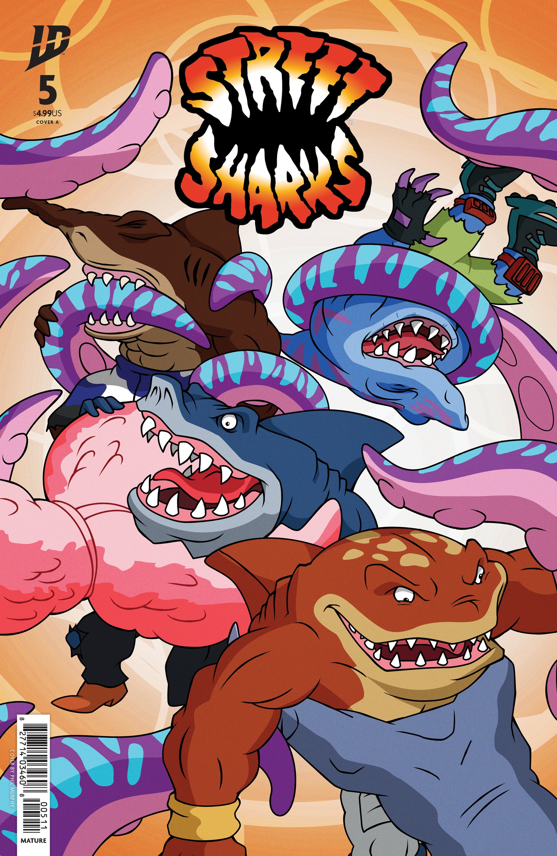 02/18/2026 Street Sharks #5 Cover A (Murphy) IDW Publishing