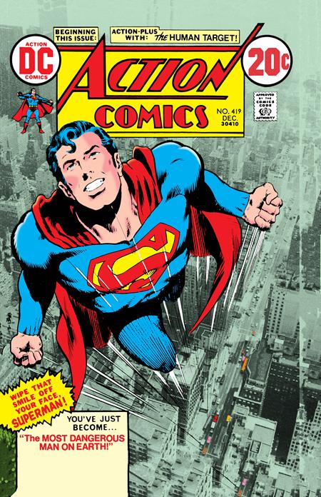 02/25/2026 ACTION COMICS #419 FACSIMILE EDITION CVR A NEAL ADAMS DC COMICS