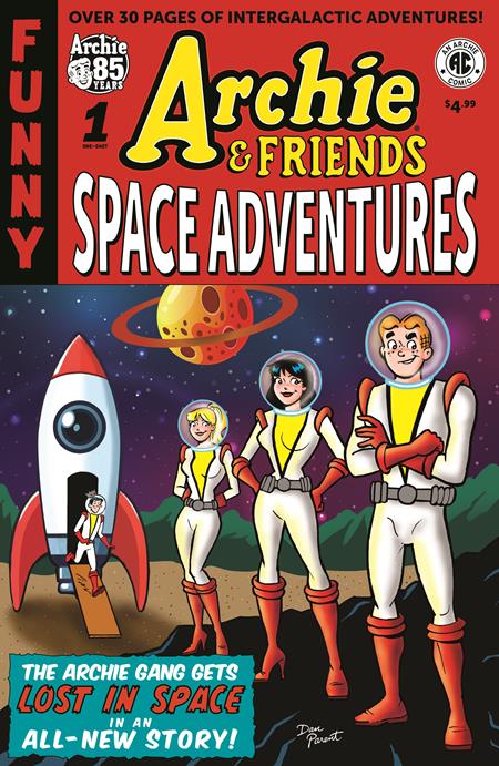 02/25/2026 ARCHIE & FRIENDS #20 SPACE ADVENTURES CVR A DAN PARENT ARCHIE COMICS PUBLICATIONS
