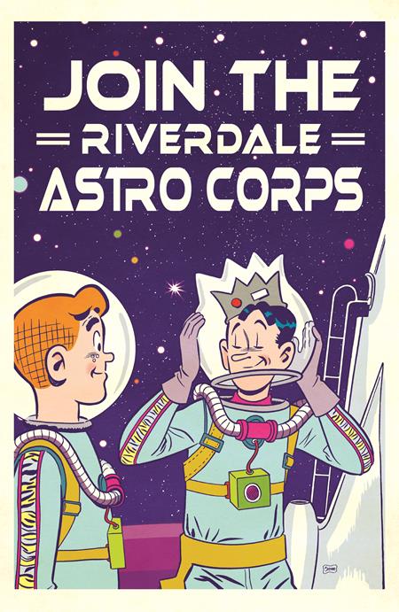 02/25/2026 ARCHIE & FRIENDS #20 SPACE ADVENTURES CVR C SAMM SHWARTS FOIL VAR ARCHIE COMICS PUBLICATIONS