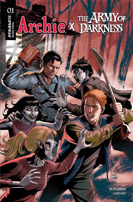 02/04/2026 ARCHIE X ARMY OF DARKNESS #1 CVR D CRAIG CERMAK VAR DYNAMITE ENTERTAINMENT