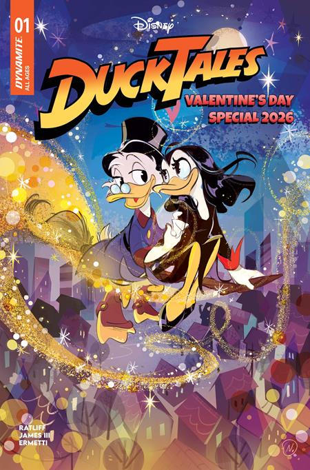 02/11/2026 DUCKTALES VALENTINES DAY SPECIAL 2026 #1 (ONE SHOT) CVR A NICOLETTA BALDARI DYNAMITE ENTERTAINMENT