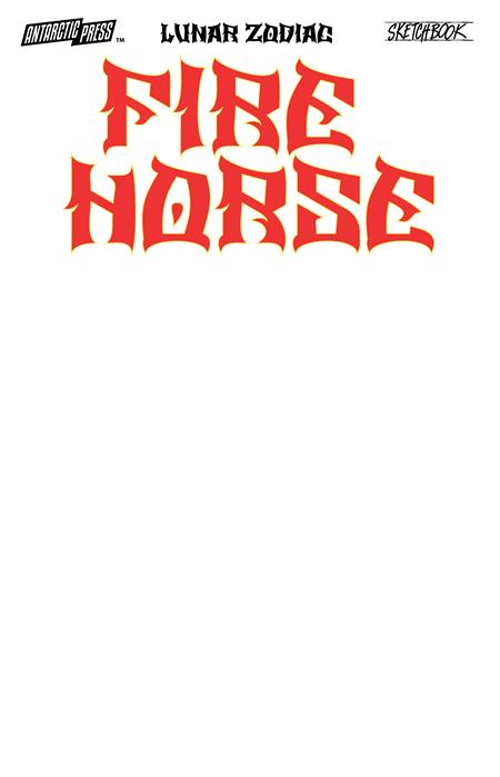 02/04/2026 FIRE HORSE SKETCHBOOK MASSIVE PUBLISHING