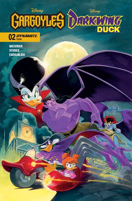 02/04/2026 GARGOYLES DARKWING DUCK #2 CVR B IVAN BIGARELLA VAR DYNAMITE ENTERTAINMENT