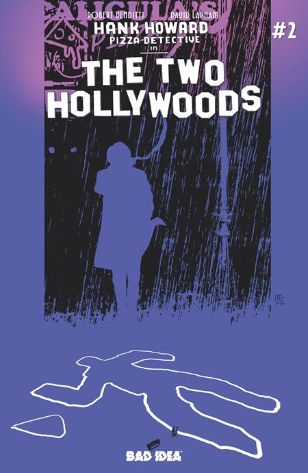 02/11/2026 HANK HOWARD PIZZA DETECTIVE THE TWO HOLLYWOODS #2 (OF 2) CVR A ANDREA SORRENTINO BAD IDEA