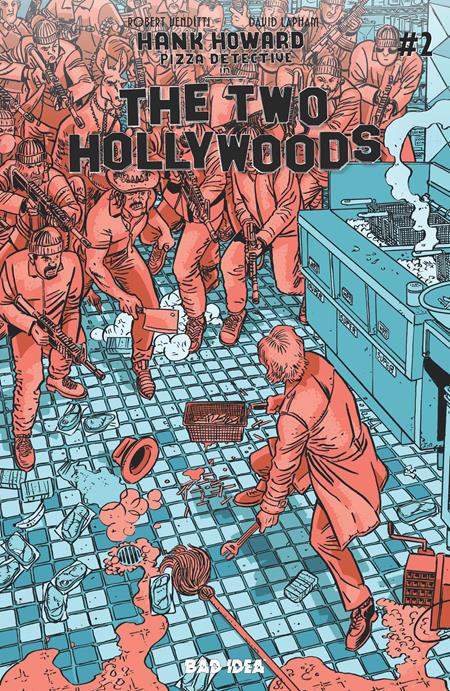 02/11/2026 HANK HOWARD PIZZA DETECTIVE THE TWO HOLLYWOODS #2 (OF 2) CVR B DAVID LAPHAM VAR BAD IDEA