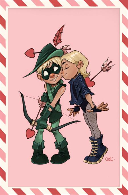 02/25/2026 JUSTICE LEAGUE UNLIMITED #16 CVR F CHRISSIE ZULLO VALENTINES DAY CARD STOCK VAR (DC K.O.) DC COMICS