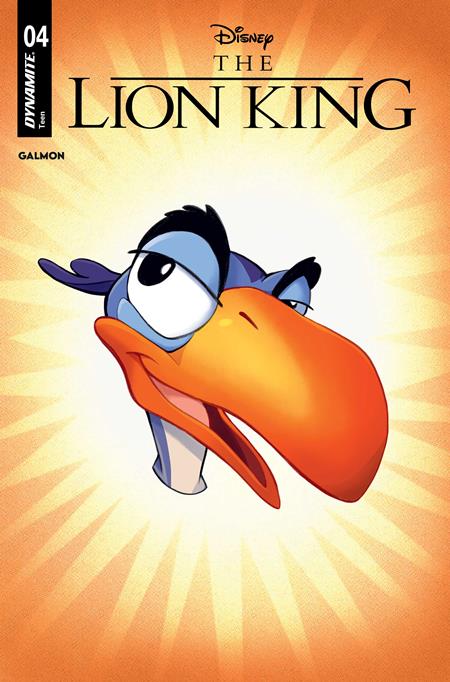 02/11/2026 LION KING #4 CVR D CARTOON HEAD VAR DYNAMITE ENTERTAINMENT