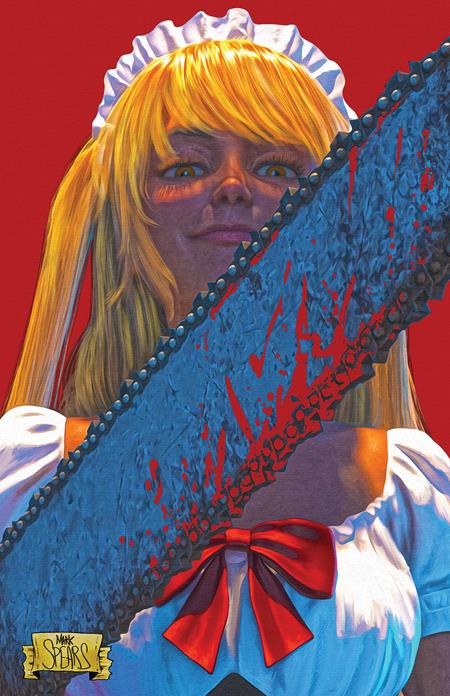 02/25/2026 MAID CAFE #1 CVR C MARK SPEARS HOLOFOIL VIRGIN BAGGED WITH TRADING CARD VAR (MR) EX POSSE HOLDINGS