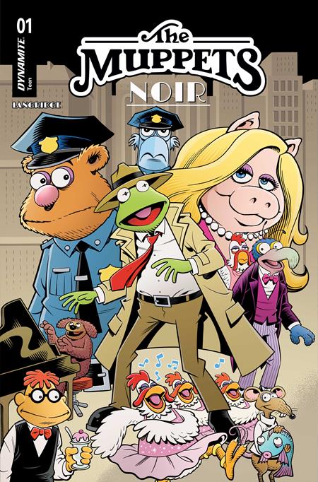 02/18/2026 MUPPETS NOIR #1 CVR A ROGER LANGRIDGE DYNAMITE ENTERTAINMENT