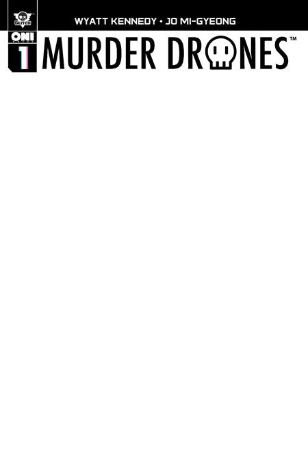 02/25/2026 MURDER DRONES #1 (OF 6) CVR D BLANK SKETCH VAR ONI PRESS