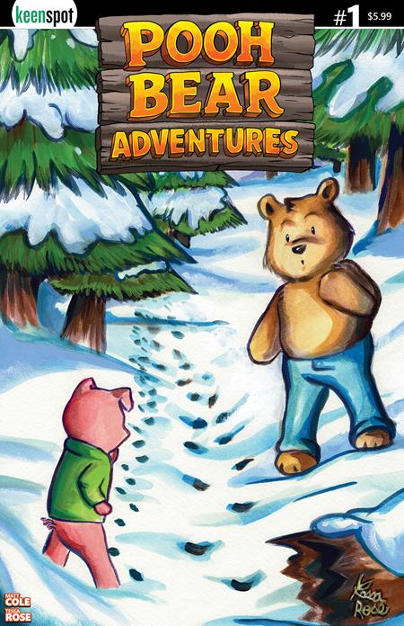 02/18/2026 POOH BEAR ADVENTURES #1 CVR A TESSA ROSE BAGGED WITH TRADING CARD EX POSSE HOLDINGS