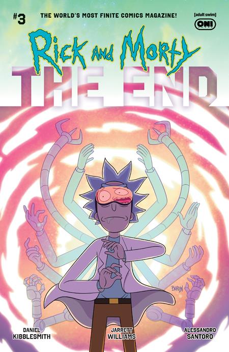 02/04/2026 RICK AND MORTY THE END #3 (OF 6) CVR A DAVE BARDIN ONI PRESS