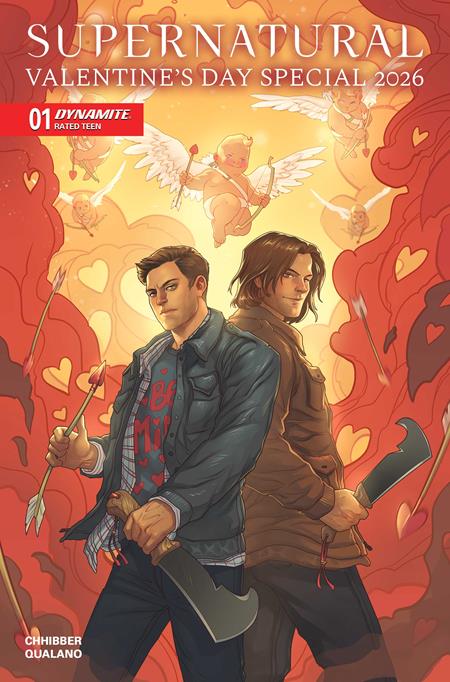 02/04/2026 SUPERNATURAL VALENTINES DAY SPECIAL 2026 #1 (ONE SHOT) CVR C MEGHAN HETRICK VAR DYNAMITE ENTERTAINMENT