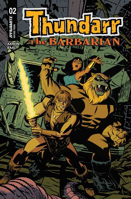 02/04/2026 THUNDARR THE BARBARIAN #2 CVR A MICHAEL CHO DYNAMITE ENTERTAINMENT