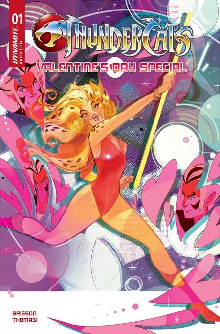 02/04/2026 THUNDERCATS VALENTINES DAY SPECIAL 2026 #1 (ONE SHOT) CVR A NICOLETTA BALDARI DYNAMITE ENTERTAINMENT