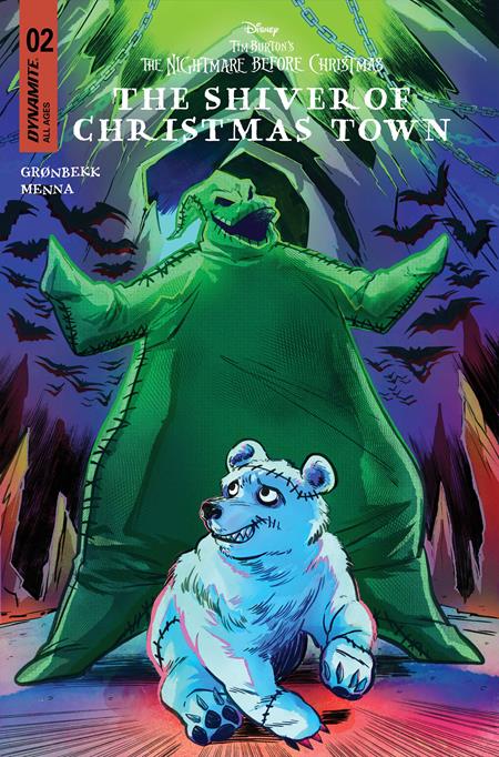 02/04/2026 TIM BURTONS THE NIGHTMARE BEFORE CHRISTMAS THE SHIVER OF CHRISTMAS TOWN #2 CVR B SOO LEE VAR DYNAMITE ENTERTAINMENT