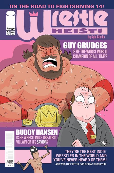 02/18/2026 WRESTLE HEIST #3 (OF 5) (MR) IMAGE COMICS