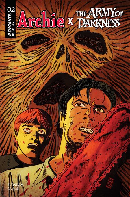03/11/2026 ARCHIE X ARMY OF DARKNESS #2 CVR A FRANCISO FRANCAVILLA DYNAMITE ENTERTAINMENT