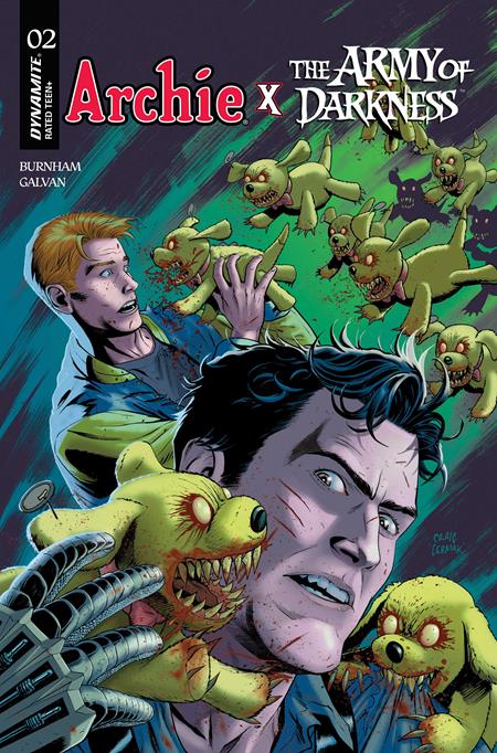 03/11/2026 ARCHIE X ARMY OF DARKNESS #2 CVR D CRAIG CERMAK VAR DYNAMITE ENTERTAINMENT