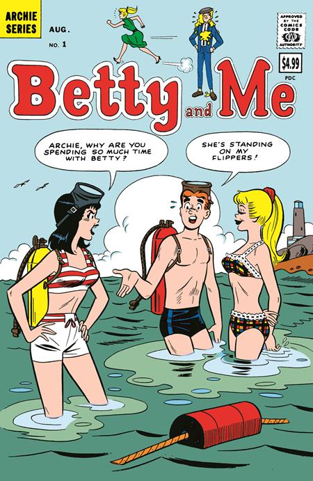 03/04/2026 BETTY AND ME #1 (ONE SHOT) FACSIMILE EDITION CVR A DAN DECARLO ARCHIE COMICS PUBLICATIONS