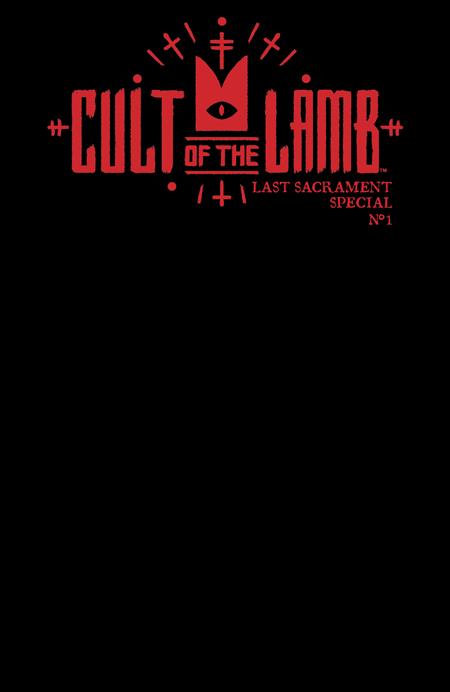 03/04/2026 CULT OF THE LAMB LAST SACRAMENT SPECIAL #1 (ONE-SHOT) CVR C BLANK SKETCH VAR ONI PRESS