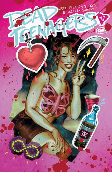 03/18/2026 DEAD TEENAGERS #1 (OF 5) CVR B KEYLA VALERIO VAR ONI PRESS