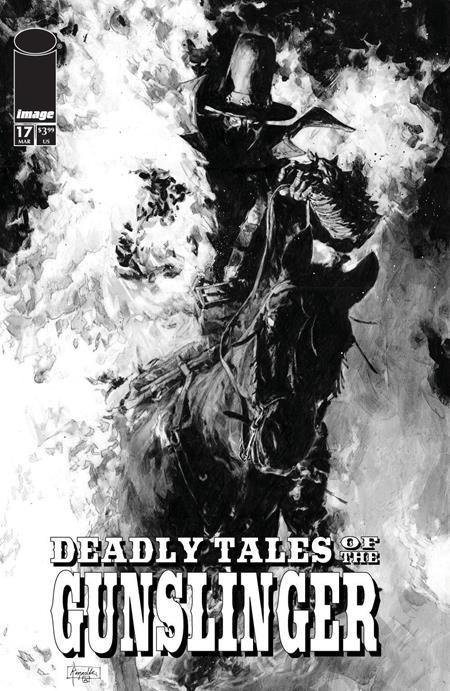 03/11/2026 DEADLY TALES OF THE GUNSLINGER SPAWN #17 CVR B PATRIC REYNOLDS B&W VAR IMAGE COMICS