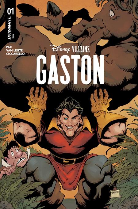 03/04/2026 DISNEY VILLAINS GASTON #1 CVR D WILL ROBSON VAR DYNAMITE ENTERTAINMENT