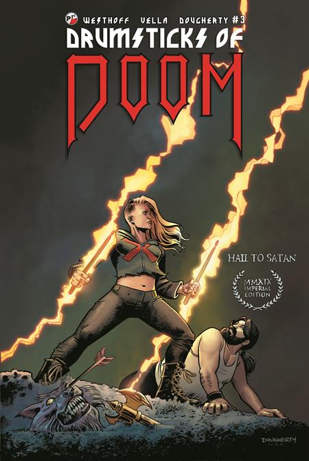 03/25/2026 DRUMSTICKS OF DOOM #3 (OF 4) CVR A DAN DOUGHERTY MASSIVE PUBLISHING