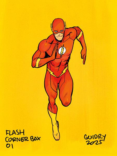 03/25/2026 FLASH #31 CVR E GAVIN GUIDRY CORNER BOX SPOT FOIL VAR DC COMICS