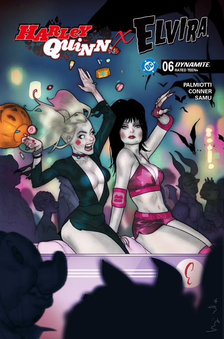 03/18/2026 HARLEY QUINN X ELVIRA #6 CVR D BEN CALDWELL VAR DYNAMITE ENTERTAINMENT