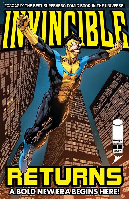 03/25/2026 INVINCIBLE RETURNS FACSIMILE EDITION #1 CVR A DAVID FINCH & FCO PLASCENCIA IMAGE COMICS