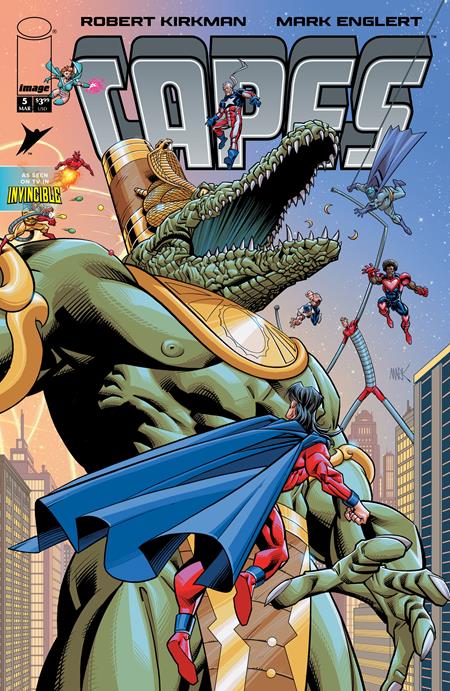 03/25/2026 INVINCIBLE UNIVERSE CAPES #5 CVR B MARK ENGLERT VAR IMAGE COMICS