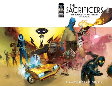 03/25/2026 SACRIFICERS #21 CVR C ANDREW ROBINSON WRAPAROUND VAR IMAGE COMICS