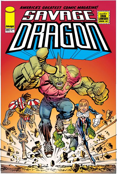 03/18/2026 SAVAGE DRAGON #280 CVR A ERIK LARSEN (MR) IMAGE COMICS