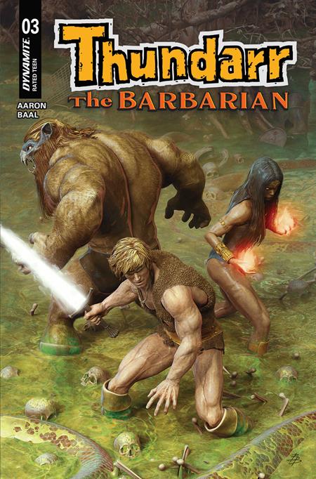 03/04/2026 THUNDARR THE BARBARIAN #3 CVR C BJORN BARENDS VAR DYNAMITE ENTERTAINMENT