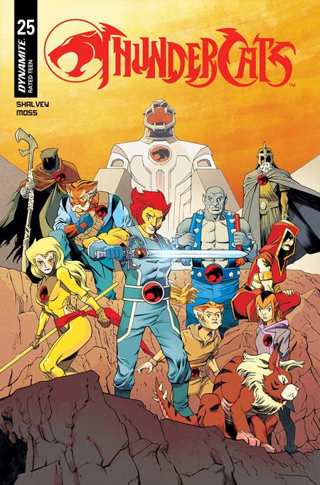 03/25/2026 THUNDERCATS #25 CVR B DECLAN SHALVEY VAR DYNAMITE ENTERTAINMENT