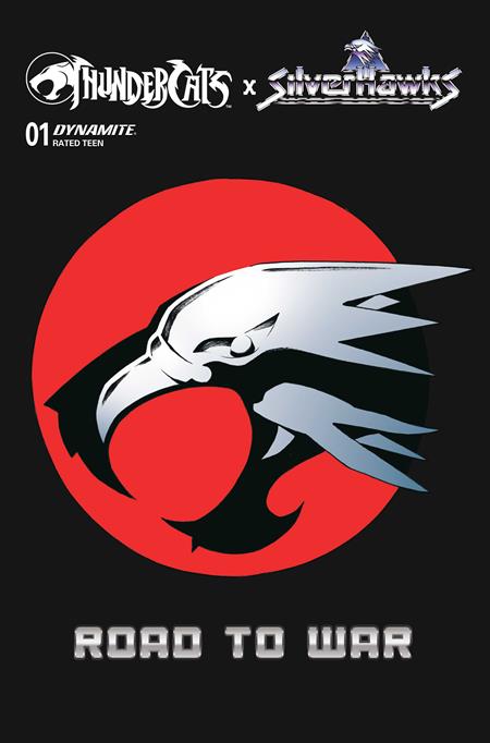 03/18/2026 THUNDERCATS X SILVERHAWKS ROAD TO WAR (ONE SHOT) CVR D DECLAN SHALVEY VAR DYNAMITE ENTERTAINMENT