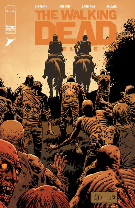 03/18/2026 WALKING DEAD DELUXE #133 CVR B CHARLIE ADLARD & MAVE MCCAIG VAR (MR) IMAGE COMICS