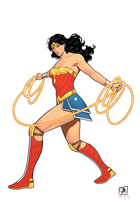 03/18/2026 WONDER WOMAN #31 CVR G DANIEL SAMPERE CORNER BOX SPOT FOIL VAR DC COMICS