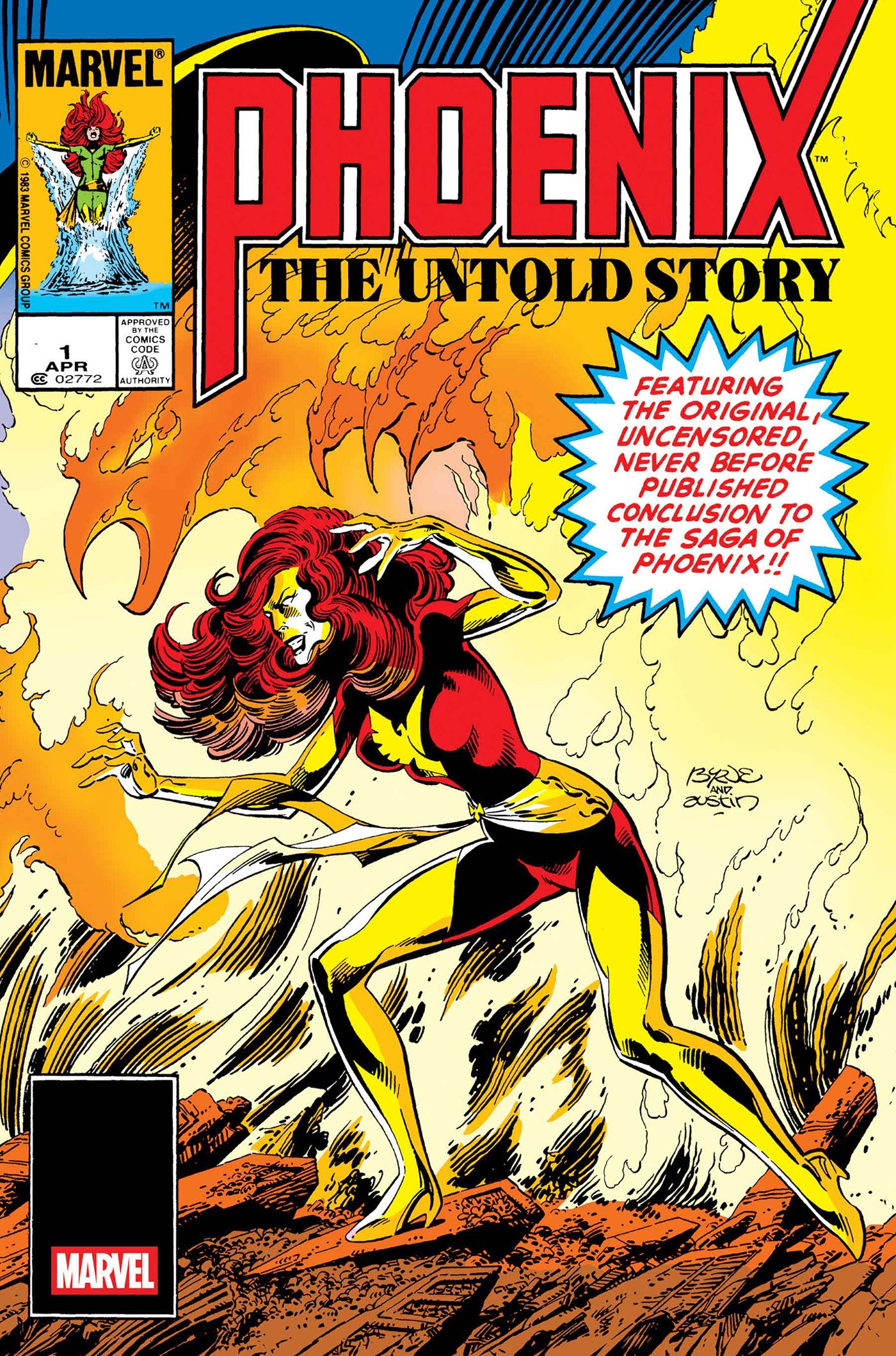 03/18/2026 PHOENIX: THE UNTOLD STORY #1 FACSIMILE EDITION MARVEL