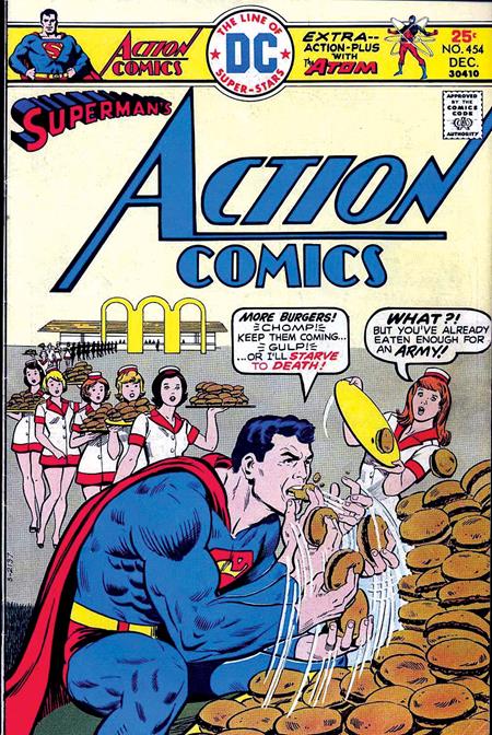 04/08/2026 ACTION COMICS #454 FACSIMILE EDITION CVR A BOB OKSNER DC COMICS