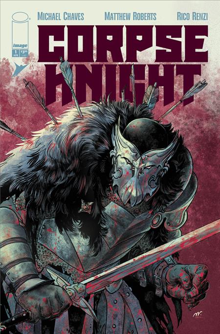04/22/2026 CORPSE KNIGHT #1 (OF 6) CVR A MATTHEW ROBERTS & RICO RENZI IMAGE COMICS