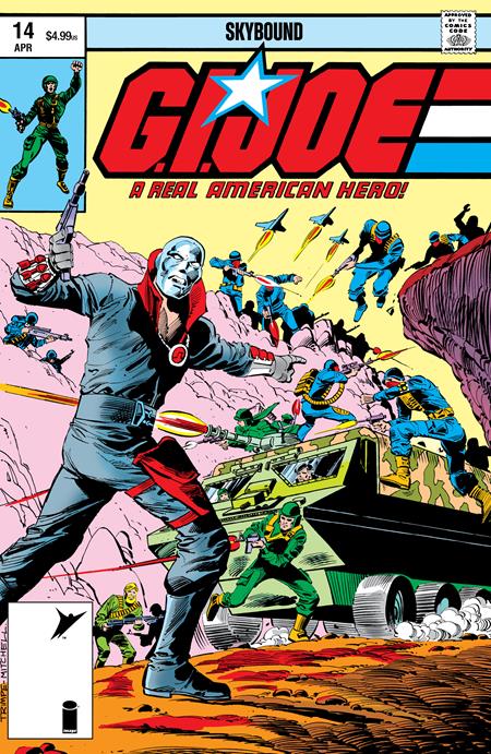 04/29/2026 GI JOE A REAL AMERICAN HERO #14 HAMA FILES EDITION CVR C HERB TRIMPE & STEVE MITCHELL FOIL VAR IMAGE COMICS