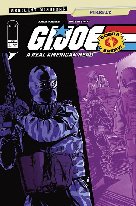 04/29/2026 GI JOE A REAL AMERICAN HERO SSSILENT MISSIONS FIREFLY #1 (ONE SHOT) CVR A JORGE FORNES IMAGE COMICS