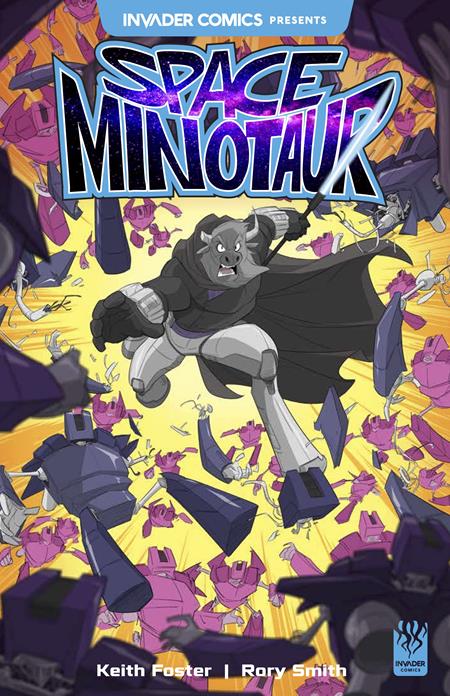 04/29/2026 INVADER COMICS PRESENTS SPACE MINOTAUR #1 (ONE SHOT) CVR A RORY SMITH MASSIVE PUBLISHING