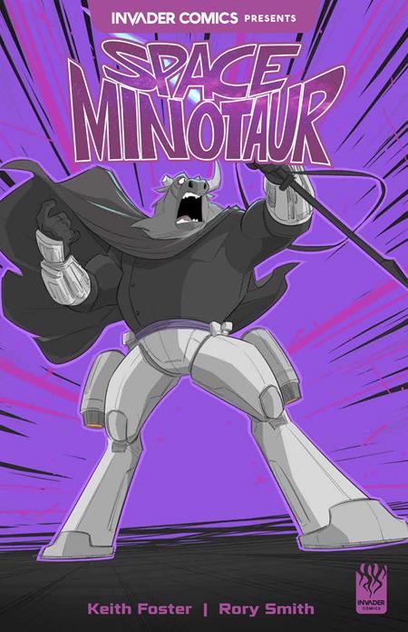 04/29/2026 INVADER COMICS PRESENTS SPACE MINOTAUR #1 (ONE SHOT) CVR B RORY SMITH VAR MASSIVE PUBLISHING