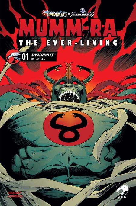 04/22/2026 MUMMRA THE EVERLIVING #1 CVR B DECLAN SHALVEY VAR DYNAMITE ENTERTAINMENT